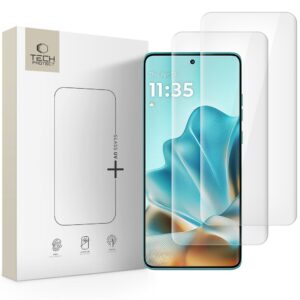 TEMPERED GLASS TECH-PROTECT GLASS UV+ 2-PACK MOTOROLA EDGE 60 / 60 FUSION CLEAR