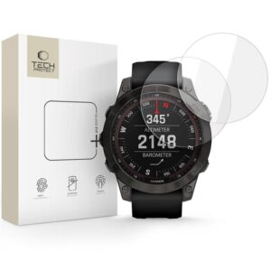 TEMPERED GLASS TECH-PROTECT GLASS FIT+ 2-PACK GARMIN FENIX 7X / 7X PRO CLEAR