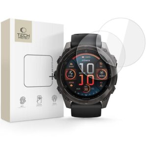 TEMPERED GLASS TECH-PROTECT GLASS FIT+ 2-PACK GARMIN FENIX 8 / 8 PRO (51 MM) CLEAR