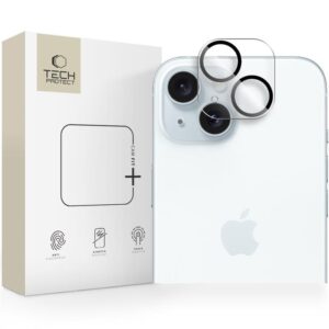 CAMERA COVER TECH-PROTECT CAM FIT+ IPHONE 14 / 14 PLUS / 15 / 15 PLUS CLEAR
