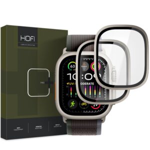 TEMPERED GLASS HOFI GLASS RING 2-PACK APPLE WATCH ULTRA 1 / 2 (49 MM) TITANIUM