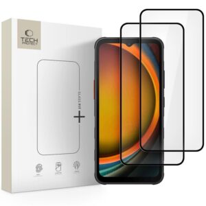 TEMPERED GLASS TECH-PROTECT GLASS FIT+ 2-PACK GALAXY XCOVER 7 / 7 PRO BLACK