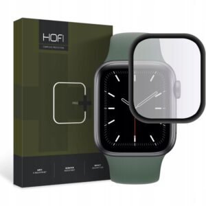 HYBRID GLASS HOFI HYBRID GLASS APPLE WATCH 4 / 5 / 6 / SE 1 / 2 / 3 (40MM) BLACK