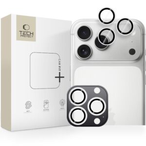 CAMERA COVER TECH-PROTECT CAMRING FIT+ IPHONE 14 PRO / MAX / 15 PRO / MAX / 16 PRO / MAX / 17 PRO / MAX SILVER