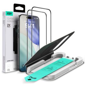 TEMPERED GLASS ESR ULTRAFIT TEMPERED GLASS 2-PACK IPHONE AIR BLACK