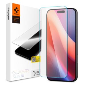 TEMPERED GLASS SPIGEN GLAS.TR SLIM IPHONE 15 / 16 CLEAR