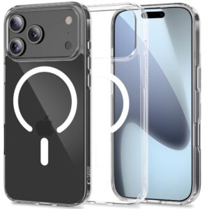TECH-PROTECT FLEXAIR HYBRID MAGSAFE IPHONE 17 PRO CLEAR