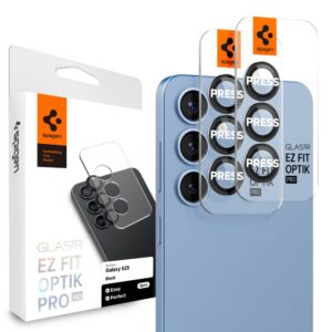 CAMERA COVER SPIGEN OPTIK PRO GLAS.TR ”EZ FIT” CAMERA PROTECTOR 2-PACK GALAXY S25 BLACK