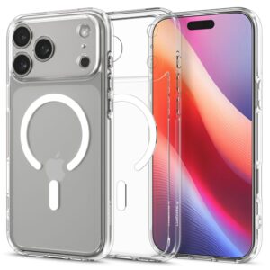 SPIGEN ULTRA HYBRID MAG MAGSAFE IPHONE 17 PRO MAX CLEAR/WHITE