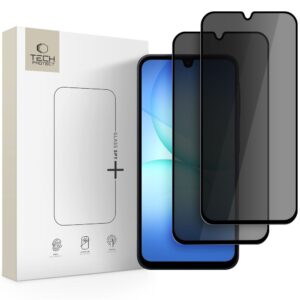 PRIVACY GLASS TECH-PROTECT GLASS SPY+ 2-PACK GALAXY A16 4G / 5G / A26 5G / A17 4G / 5G PRIVACY