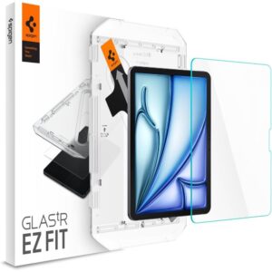 TEMPERED GLASS SPIGEN GLAS.TR ”EZ FIT” IPAD AIR 11” 6 / 7 / 2024-2025 CLEAR