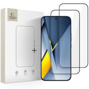 TEMPERED GLASS TECH-PROTECT GLASS FIT+ 2-PACK XIAOMI POCO F8 ULTRA BLACK