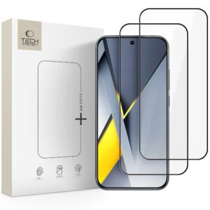 TEMPERED GLASS TECH-PROTECT GLASS FIT+ 2-PACK XIAOMI POCO F8 PRO BLACK