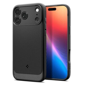 SPIGEN RUGGED ARMOR MAG MAGSAFE IPHONE 17 PRO MAX MATTE BLACK