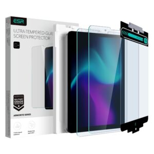 TEMPERED GLASS ESR ARMORITE 2-PACK IPAD AIR 10.9” 4 / 5 / 2020-2022 / PRO 11” 2 / 3 / 4 / 2020-2022 CLEAR