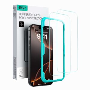 TEMPERED GLASS ESR TEMPERED GLASS 2-PACK IPHONE 16 PRO MAX CLEAR