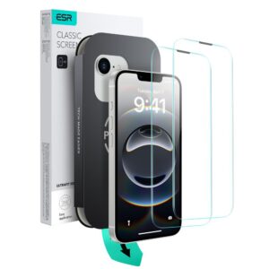 TEMPERED GLASS ESR ULTRAFIT TEMPERED GLASS 2-PACK IPHONE 13 / 13 PRO / 14 / 16E / 17E CLEAR